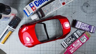 Mazda Roadster MX5 TAMIYA full building step by step completed [upl. by Savage]