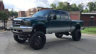 Lifted 2002 Ford F250 73 powerstroke diesel [upl. by Suillenroc]