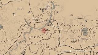 Red Dead Redemption 2  High Stakes Treasure 3 and final Location [upl. by Brecher47]