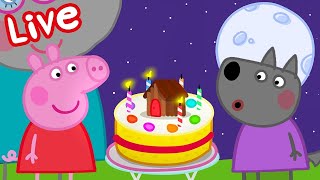 🔴 Giant Peppa Pig and George Pig LIVE FULL EPISODES 24 Hour Livestream [upl. by Sitoel]