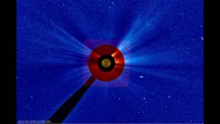 Coronal Mass Ejection Headed for Earth [upl. by Rosie]