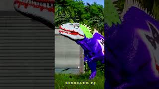 Colorful Dinosaurs Battle Blue VENOM Godzilla vs Joker Giganotosaurus supermantrex jurassicworld [upl. by Fagin]