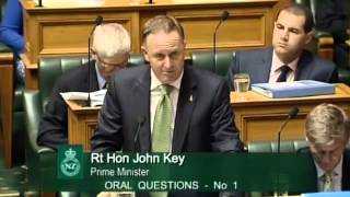 100315  Question 1 Andrew Little to the Prime Minister [upl. by Nedry530]