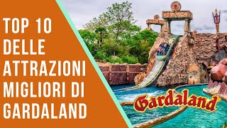 TOP 10 ATTRAZIONI GARDALAND 2022 [upl. by Felicidad]