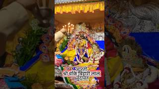 Shree Banke Bihari Teri Aarti gaun radheshyam youtubeshorts trending [upl. by Loise379]