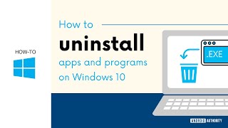 How to uninstall apps and programs on Windows 10 [upl. by Anthony954]