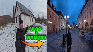 Wyjazd do widza vlog z wyjazdu dom stodoła jak wybudować dom jak się żyje u nas na wsi budowa [upl. by Cavill]