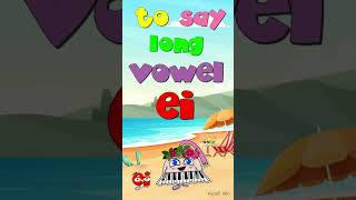 The Letters e and i  Long Vowel ē  Digraphs  Phonics Mix shorts [upl. by Rigby]