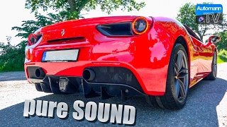 Ferrari 488 Spider 670hp  pure SOUND 60FPS [upl. by Gellman69]