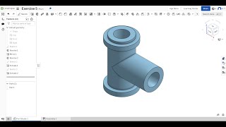 Onshape Exercise 5 [upl. by Rucker]