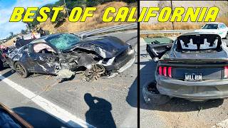 BEST OF CALIFORNIA DRIVERS  20 Minutes of Dashcam Videos  PART 4 [upl. by Llereg]