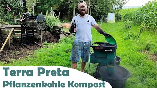 Herstellung Terra Preta Einsatz von Pflanzenkohle im eigenen Garten [upl. by Lanuk]