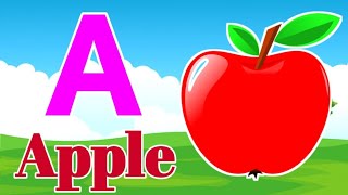 A for apple  अ से अनार  abcd  phonics song  a for apple b for ball c for cat  abcd song  abcde [upl. by Jairia]