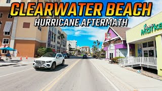 Clearwater Beach Florida Driving Through After Hurricane [upl. by Imhskal]