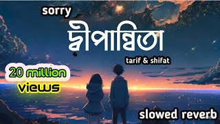 সরি দীপান্বিতা  sorry dipannita  sorry dipannita lyrics video  sorrydipannita  new bangla song [upl. by Musette]