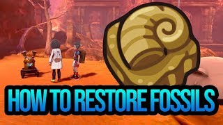 How To Restore Fossils in Pokemon Sword and Shield [upl. by Burman]