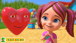 Forme Canzone Video Didattici per Bambini in Italiano  LIttle Treehouse [upl. by Ireg]