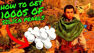 How To Get 1000s of SILICA PEARLS on SCORCHED EARTH in Ark Survival Ascended [upl. by Malamut]