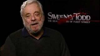 Sweeney Todd  Interview with Stephen Sondheim [upl. by Rimaj512]