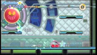 Kirbys Epic Yarn Walkthrough  Space Land  Meta Knight Boss Fight [upl. by Adnim313]