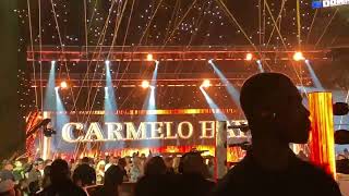 Carmelo Hayes WWE SMACKDOWN ENTRANCE ORLANDO FL 81624 [upl. by Elli762]