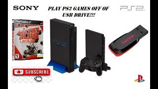 How to play PS2 Games off of USB Flash Drive OPL [upl. by Ennairek]