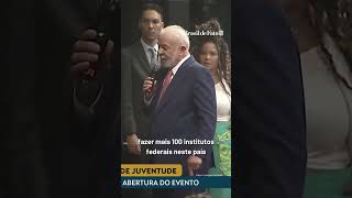 Lula promete 100 institutos federais até final de mandato [upl. by Prowel378]