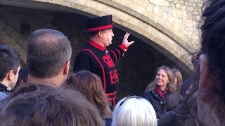 Part of legendary Tower of London warden Billy Beefeaters tour [upl. by Renny]