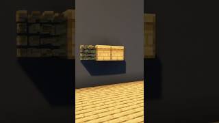 Minecraft Dark Oak Shelf Design 🤩shorts [upl. by Euqnimod]