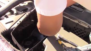 2008 volvo s60 T5 air filter change with the k n air filter and review [upl. by Eceerahs220]