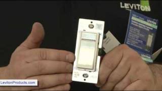 How to install Leviton Dimmer Switch  LevitonProductscom [upl. by Gerlac]