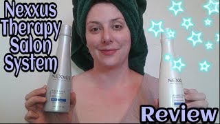 Nexxus Therappe Hair Care Review [upl. by Atinomar]