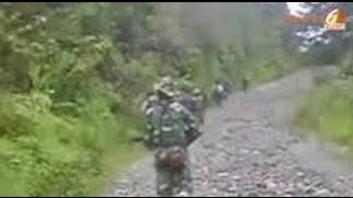 Video Penembakan Anggota KOPASSUS di Puncak Jaya [upl. by Nidla578]