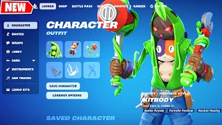 Fortnite KITBODY Peabody amp Kit Mashup Skin シ [upl. by Euqinahc]