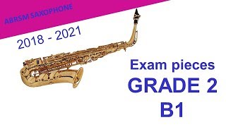 Saxophone ABRSM Grade 2 20182021 B1 Aubrey Beswick’s Farewell for a Fox [upl. by Normac]