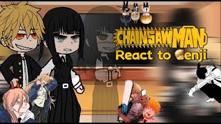 Chainsaw man part 2 react to Denji  Chainsaw man trio  Nokotocyo  Read desc [upl. by Amando]