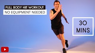 30 Min Calorie Killer HIIT Workout  50 different exercises NO repeat  FullBody Cardio [upl. by Lahcim395]