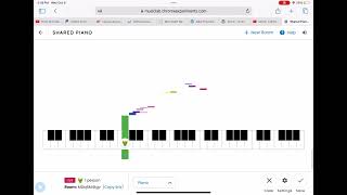 Scramble Sounds  Shared Piano  Chrome Music Lab [upl. by Onitsoga646]