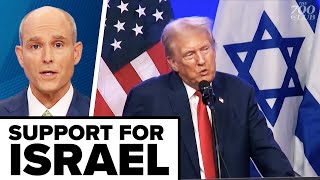 Trump Says He Supports Israel’s War Against Terror [upl. by Verile]