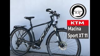 KTM Macina Sport XT 11 CX5 2018 Bosch Intube [upl. by Jaan]