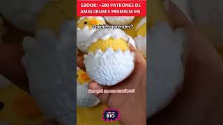 EBOOK 500 PATRONES DE AMIGURUMIS PREMIUM amigurumi amigurumipatron cursosonline crochet [upl. by Neelhtak843]