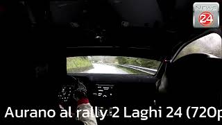 Il camercar di Margaroli  Natoli ad Aurano al rally 2 Laghi 24 720p [upl. by Sitnerp]