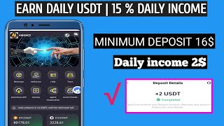 New Usdt Earning Site Usd Mining Site 2024 Best Investment Usdt Earning Website [upl. by Behm]