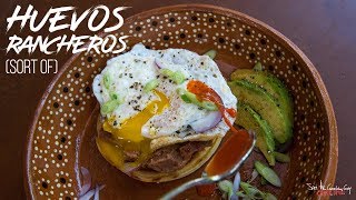 Easy Cheater Huevos Rancheros Recipe  SAM THE COOKING GUY [upl. by Amlev]