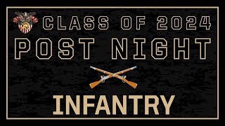 West Point Class of 2024 Infantry Post Night [upl. by Tawnya]