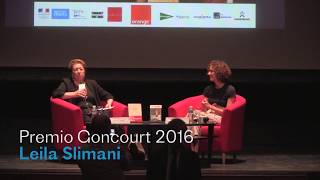 Encuentro con Leila Slimani Institut Français de Madrid  Rencontre avec Leila Slimani [upl. by Eesdnil]