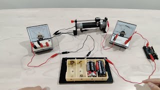 Experiment on Relationship between Resistance of a Constantan Wire and its Length [upl. by Clerc360]