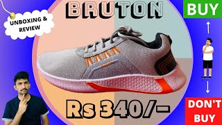 Bruton Running shoes review  Bruton Trendy Sports Running Shoes For Men [upl. by Ennail]