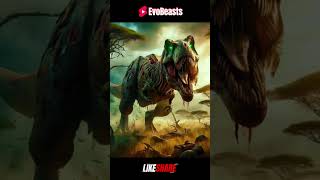 Triceratops Horridus vs T Rex shorts animals ai artificialintelligent [upl. by Eziechiele64]