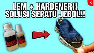 LEM UNTUK SEMUA JENIS SEPATU KUAT TANPA ALAT PRESS [upl. by Oicanata21]